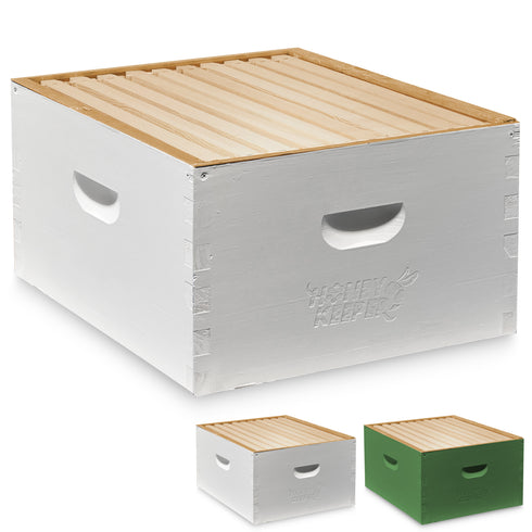 Complete Deep Hive Body Kit - Painted - Assembled with 10-Frames